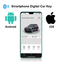 Clé de voiture numérique Bluetooth universelle, clé de voiture contrôlée par application, intégration de clé numérique OEM, système de verrouillage/déverrouillage à distance