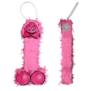 Pinata pénis rose pour enterrement de vie de jeune fille, décoration de fête à thème, pinata pénis, vente chaude - Product Image 3