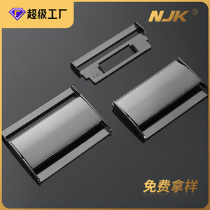 Hebilla Deslizante Jiuyuan de Aleación de Zinc Negra y Plateada para Bolsos, Hebilla Metálica Ajustable, Accesorio Duradero con Resorte 2022 - Product Image 5