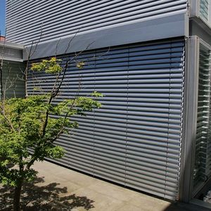 Persianas Exteriores de Aluminio de 80 mm, Persianas Venecianas Exteriores Motorizadas Eléctricas Personalizadas de Fábrica, Impermeables y Resistentes al Viento - Product Image 3