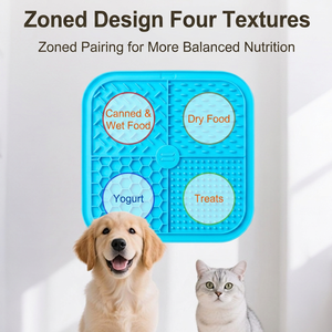 XH XH-WSD Grande tapisserie d'alimentation lente en silicone avec ventouse antidérapante portable pour animaux de compagnie, pour chats et chiens - Product Image 4