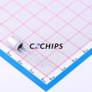 ตัวเก็บประจุแบบแข็ง E2561M010C090RL แบบ Through Hole (THT), ขนาด D6.3xL9 มม. 560uF 20% 10V โพลีเมอร์ - Product Image 2
