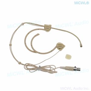 Micrófono de gancho de cabeza plegable <span class=keywords><strong>para</strong></span> MiPro, 4 pines AKG, 3 pines, 3,5mm de bloqueo, inalámbrico, sistema BodyPack, acordeón - Product Image 4