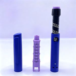 Reusable Plastic Dosage <b>Pen</b> Compatible with Standard 3ml Glass Cartridges for Personal Care and Household Use - Product Image 1