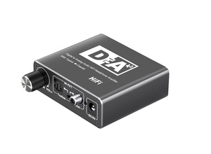 Convertisseur <span class=keywords><strong>audio</strong></span> numérique-<span class=keywords><strong>analogique</strong></span> TUTI AV DAC Amp 3,5 mm avec sortie optique bidirectionnelle et décodeur - Product Image 4
