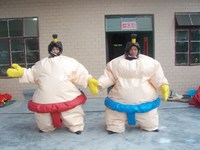 Combinaison de lutte gonflable sumo, 2 pièces, jeux de sport, meilleure qualité et prix moins cher