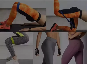 Mulher Hip <span class=keywords><strong>Loop</strong></span> Resistência Banda Fitness Yoga Ginásio Treinamento Exercício Resistência Bandas - Product Image 6