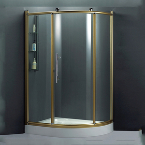 Cabina <span class=keywords><strong>Doccia</strong></span> Angolare Rotonda Guangzhou / <span class=keywords><strong>Doccia</strong></span> per Bagno / Box <span class=keywords><strong>Doccia</strong></span> <span class=keywords><strong>in</strong></span> Vetro - Product Image 3