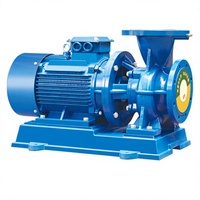 Pompe de surpression électrique horizontale monophasée à haut débit, centrifuge haute pression pour eau froide et chaude, en fonte, 380V