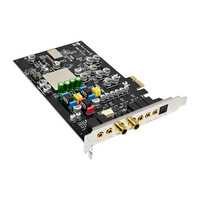 Carte son audio professionnelle PCIe X1 SE-SC8828C-8CH 7.1CH haute fidélité TCXO PRO