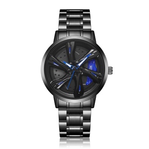นาฬิกาข้อมือผู้ชาย แบรนด์ Steel Watch รุ่นล้อแม็กซ์รถยนต์ ดีไซน์ล้อแม็กซ์ซูเปอร์คาร์ GTR - Product Image 2