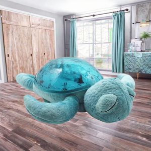 Nuevo amanecer, venta al por mayor, lindo juguete de tortuga ondulante de peluche, música tranquila, características de iluminación, artefacto cómodo, muñeco de peluche de algodón PP - Product Image 3