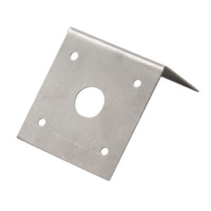 Metallverarbeitungsteile-Lieferanten Laserschneidteile OEM Aluminium Edelstahl Metallhalterung Pulverbeschichtung - Product Image 2