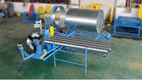 Machine de formage de tubes en spirale BLKMA 621627721301/6 MYT Brand BAL-1500 pour la fabrication de conduits de ventilation CVC