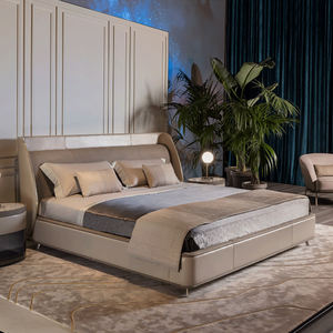High Quality Hotel Upholstery Bed Frame with Headboard and Storage Single Double Queen King Size Bedroom Set - China Hotel Bed, Hotel Furniture