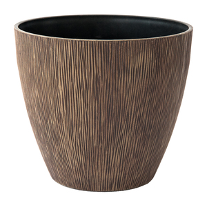 Jardinières en pot texturé en résine, plantes pour fleurs, légumes et plantes de maison, grandes tailles, 12 pièces - Product Image 5