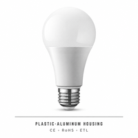 Ampoule LED YONGZE A19, culot E27/B22, 9W, usage résidentiel, économie d'énergie, protection des yeux, trois températures de couleur, ampoule en aluminium