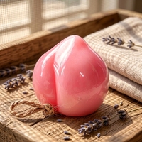 Sabun Buah Peach Buatan Tangan Sabun Bunga Telur Mangga Produsen Sabun Buatan Tangan Hadiah Natal Dekorasi Rumah