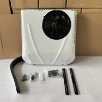 Climatiseur électrique universel 12V/24V pour camion, climatiseur de toit silencieux pour voiture, pour camping-car, bus, camion, caravane