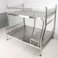 Lits superposés métalliques pour la maison, lits hauts et bas pour adultes et enfants, mobilier de chambre à coucher de conception chinoise