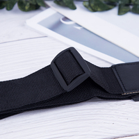 Ceinture de guitare noire universelle, prix bon marché, vente d'usine