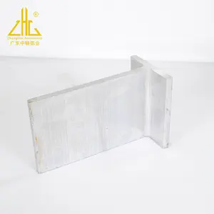 Profili in alluminio personalizzati serie 7000 di bassa densità e alta resistenza realizzati nella finitura del mulino foshan