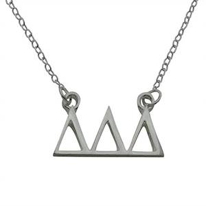 Collana con <span class=keywords><strong>Lettere</strong></span> Greche Delta Sigma Zeta Phi Beta Phi Psi Alpha, Gioiello Souvenir per Organizzazione Scolastica Universitaria, Idea Regalo - Product Image 2