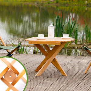 Mesa Plegable Portátil de Madera para Picnic y Camping - Product Image 4