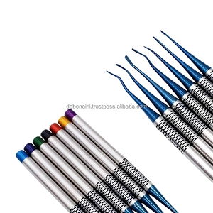 ชุดเครื่องมือถอนรากฟัน PDL 7 ชิ้น ทำจากสแตนเลส ปลายมีสีรหัสระบุ  รับผลิตตามสั่ง ขายส่ง - Product Image 6