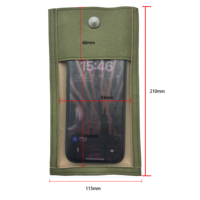 Logo personnalisé PU Anti caméra téléphone sac verrouillable téléphone pochettes pas de photographie autorisée téléphone portable sac pochette de verrouillage