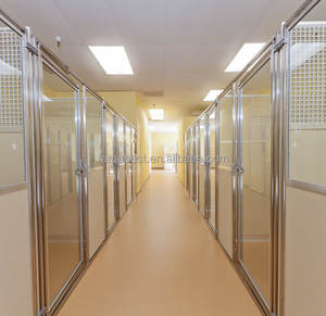 Danh tiếng tốt nhất công ty thép không gỉ 304 chó cũi lớn ngoài trời hữu ích cho các trung tâm đào tạo chó - Product Image 1