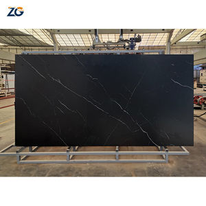 ZGSTONE Lastre di Pietra Sinterizzata Nera Calacatta Bianca all'Ingrosso, Piano di Lavoro in <span class=keywords><strong>Ardesia</strong></span>, Lastre di Marmo Opaco di Lusso per Pavimentazione Interna ed Esterna - Product Image 4