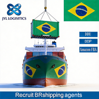 Consolidación de Carga Marítima a Brasil, Agente de Envío Puerta a Puerta, Logística de Carga, Transitario, Exportación, Servicio de Entrega FBA