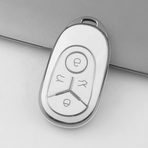 Fundas de TPU para Llaves de Coche con Línea Plateada, Muestras Gratis al por Mayor, para Geely EX2 Xingyuan GEOME, Accesorios para Llaves de Coche, Soporte para Llaves de Fábrica - Product Image 4