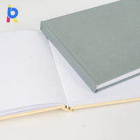 Libreta A7 Personalizada al por Mayor con Cubierta de Tela, Planificador Envuelto en Tela con Patrón Grabado para Souvenir Premium con Tinta Sostenible
