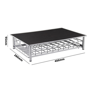 Compatible pour <span class=keywords><strong>Tassimo</strong></span> 60pcs Capsule de <span class=keywords><strong>café</strong></span> Capsule de <span class=keywords><strong>café</strong></span> Tiroir en métal Support de rangement 3 rangées - Product Image 4