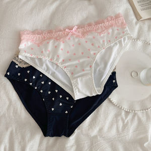 ثونغ نسائي أزياء مثير سراويل فتاة الحب سراويل داخلية نسائية حزمة اليابانية ثونغ الملابس الداخلية مايكرو ملخصات الدانتيل - Product Image 2