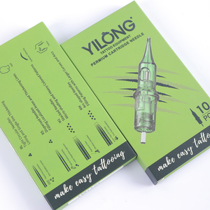 Agujas de Tatuaje Desechables Green Essence para Microblading, Cartucho de Maquillaje Permanente de 0.35mm de Diámetro para Arte Corporal - Product Image 1