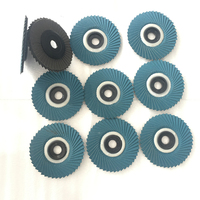 Premium 4 pouces disque à lamelles radiales zircone alumine disques à lamelles flexibles fleur abrasifs Disco pour le polissage et le meulage