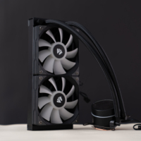 Refroidisseur de liquide de pc de jeu, refroidisseur d'eau argb cpu