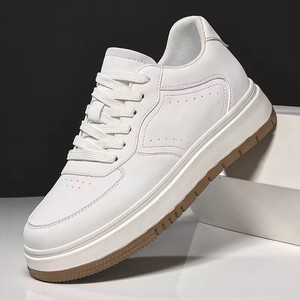 Chaussures de sport respirantes et décontractées pour hommes, rehaussantes (10 cm, 8 cm, 6 cm), blanches et noires, tendance, pour la <span class=keywords><strong>course</strong></span> et polyvalentes - Product Image 3