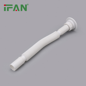 <span class=keywords><strong>Tuyau</strong></span> de vidange flexible en plastique pour lavabo, vente en gros d'usine IFAN - Product Image 1