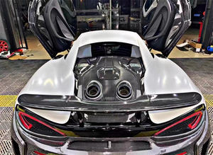 Kit de carrosserie d'échappement de hayon en Fiber de carbone forgé à mettre à niveau pour les pare-chocs de style <span class=keywords><strong>McLaren</strong></span> 540C 570S à <span class=keywords><strong>600LT</strong></span> - Product Image 3