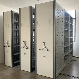 Factory wholesale custom steel large sliding file management cabinet file cabinet compaction machine