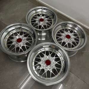 Jantes Forgées 2 Pièces en Alliage Rs2 Argentées 18 19 20 22 24 Pouces, Cintrées Profondément, 5x112 5x120 5x114.3 pour Voitures de Tourisme, Compatibles <span class=keywords><strong>BBS</strong></span> BMW M3 M4 E92 - Product Image 4