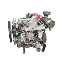 Motor diésel de cuatro cilindros para generador, 4 tiempos, fiable y duradero