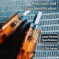 Aiguilles de cartouche de tatouage jetables professionnelles STALYX Série ULTRA avec membrane de sécurité, spécifications gravées au laser, en acier inoxydable