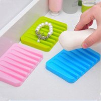 Amazon Nóng Bán Xà Phòng Món Ăn Silicone Xà Phòng Container Du Lịch Xà Phòng Trường Hợp