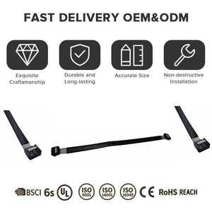 أسلاك استشعار نحاسية محمية مقاومة للماء IP67 مع موصل M12 للروبوتات الصناعية ولوحات التحكم المنطقي القابلة للبرمجة الخارجية - Product Image 4