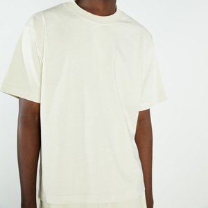 DiZNEW T-shirts de haute qualité à manches courtes 100% coton épais surdimensionné pour hommes - Product Image 3